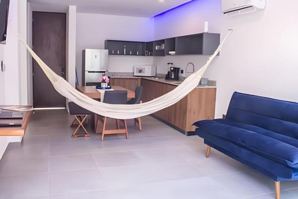 På billedet ses objektet Increíble apartamento con terraza privada en Mérida beliggende i byen Mérida.