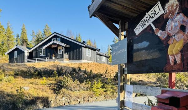 A la foto es mostra l'objecte Newly renovated cabin in Nesfjellet, Nesbyen situat a la ciutat de Nystølen.