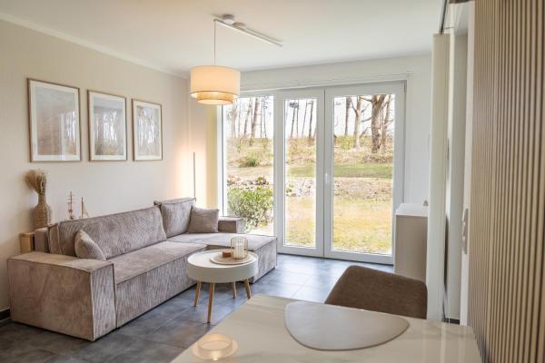 På billedet ses objektet Strand & Meer vor der Haustür - Ferienwohnung Daiquiro beliggende i byen Breege.
