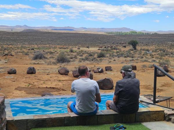 A la foto es mostra l'objecte Die Watergat Selfcatering house situat a la ciutat de Victoria West.