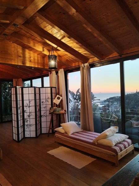 En la foto se muestra el objeto Agrilunassa Eco GuestHouse and Cottage ubicado en la ciudad de Bordighera.