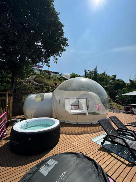 写真にはDosquebradas市にあるGlamping Balcón del Cieloが写っています。