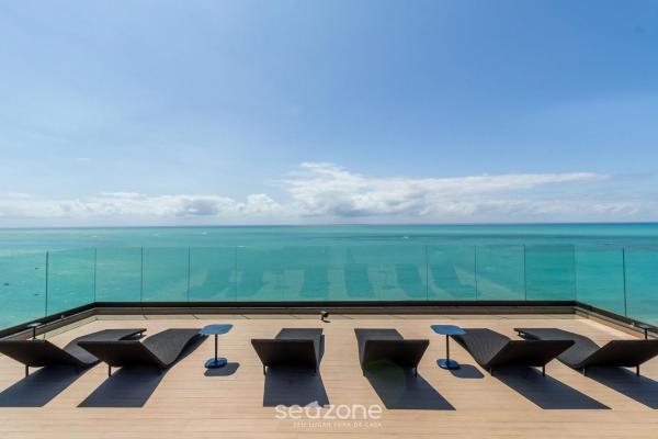 Nella foto è visibile l'oggetto NWTs - Estúdios com Vista Lateral Mar em Maceió III situato nella città di Maceió.