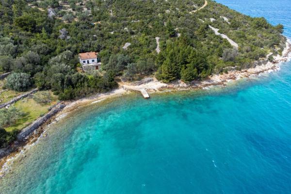 På billedet ses objektet Secluded fisherman's cottage Zman, Dugi otok - 19000 beliggende i byen Žman.