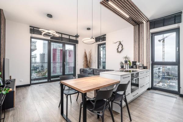A la foto es mostra l'objecte RentPlanet - Apartamenty przy Muzeum Śląskim situat a la ciutat de Katowice.
