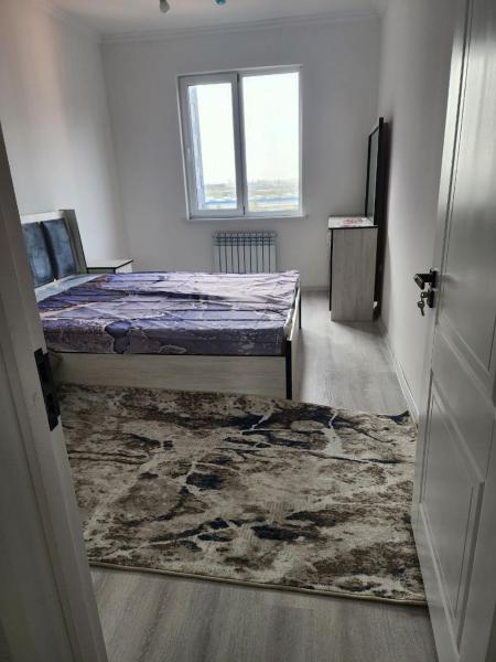 På billedet ses objektet 3-Room Apartment &Mountain View beliggende i byen Argyn.