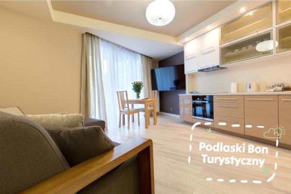 Na fotografii je vidět objekt Apartment Royal III nacházející se ve městě Białystok.