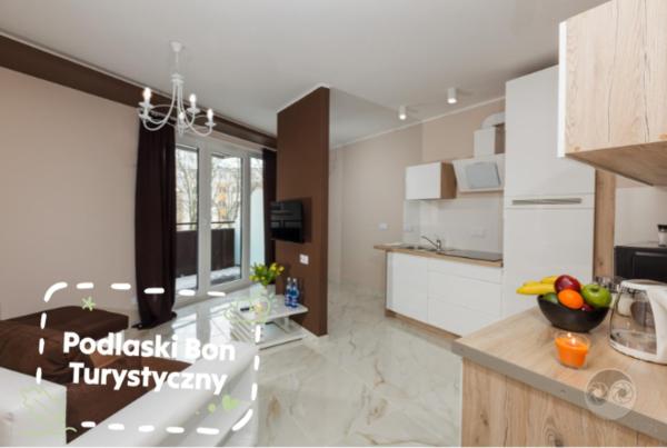 A la foto es mostra l'objecte Apartment Royal II situat a la ciutat de Białystok.
