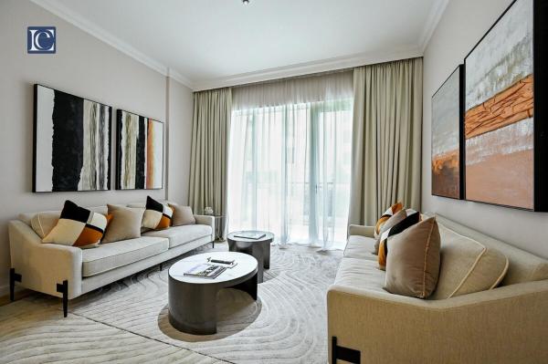 A la foto es mostra l'objecte Luxury Escapes - Stylish 2-Bedroom Haven in La Cote, Port de La Mer situat a la ciutat de Dubai.