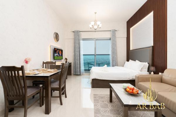 Nella foto è visibile l'oggetto Elite Residence - Luxury Studio - Best Horse Course View situato nella città di Dubai.
