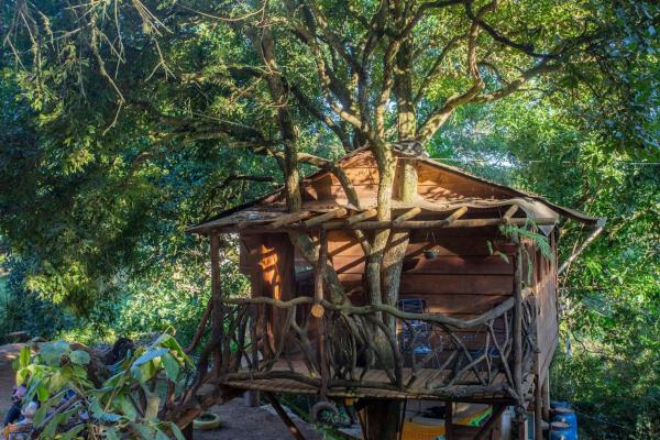 Na fotografii je vidět objekt Espaço Casa da Árvore - 3 opções de chalés nacházející se ve městě Ouro Preto.