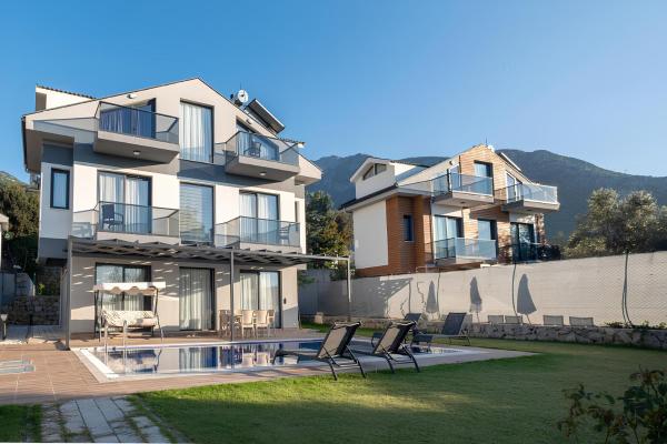 På billedet ses objektet Tranquil Peaceful Tunç Villa beliggende i byen Fethiye.