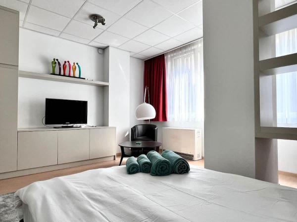 På bildet vises objektet Studio Apartment Heart of Brussels som ligger i byen Brussel.
