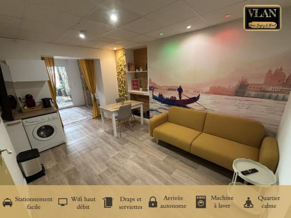 A la foto es mostra l'objecte La Belle Citronnelle Appartement avec Jardin en Centre Ville situat a la ciutat de Niort.