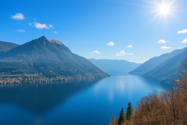 写真にはFaggeto Lario 市にあるResidenza Vecchio Faggetoが写っています。