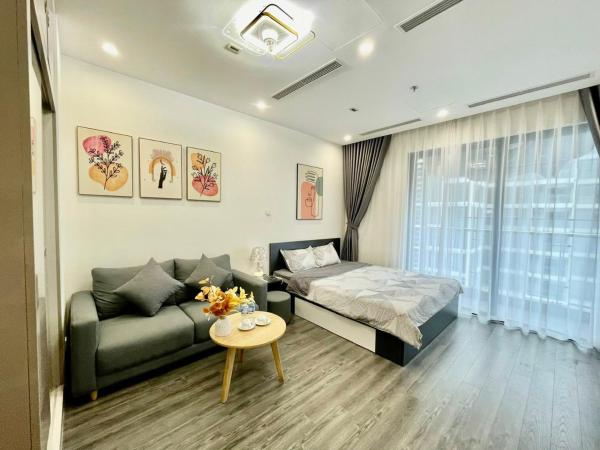 Na foto é possível ver o objeto Căn hộ Studio Vinhomes Smart City localizado na cidade de Phú Thú.