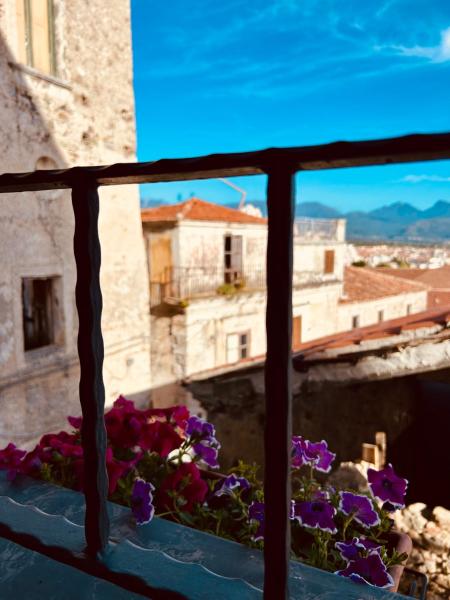 The photo shows the Casa Vacanze Irene located in the city of Scalea.