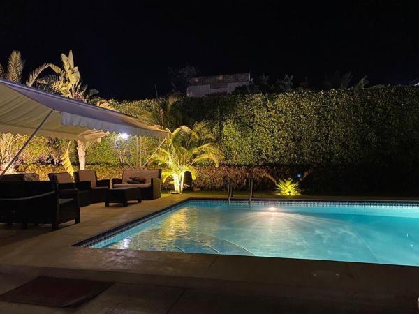 Na fotografii je vidět objekt Villa with private pool North coast nacházející se ve městě Dawwār Ḩalīs.