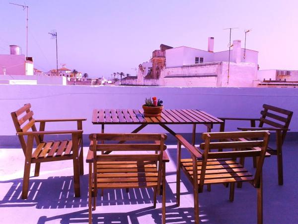 A la foto es mostra l'objecte Charming house in the center Tarifa situat a la ciutat de Tarifa.