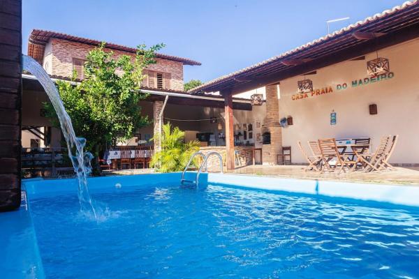 På billedet ses objektet Casa Praia do Madeiro com Piscina e Churrasqueira beliggende i byen Pipa.