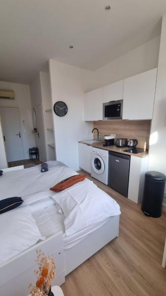 Studio Droite Calme Proche Gare Climatisation - Bordeaux