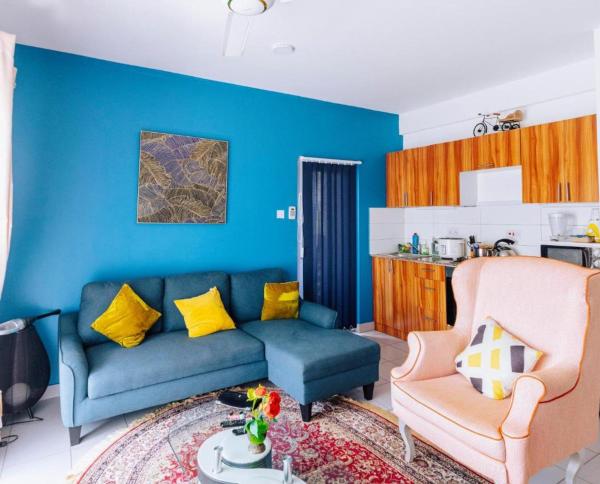 På billedet ses objektet Zanzibar,Fumbatown Cozy 1 bed Apartment beliggende i byen Mchamba Wima.