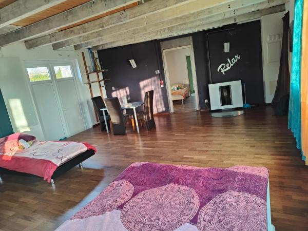 На фото показан объект Zentrales 4 Bett Apartment perfekt für Gruppen und Familien, расположенный в городе Lohn-Ammannsegg.