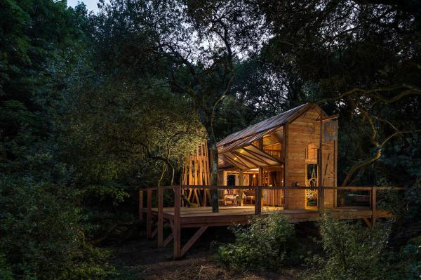 På billedet ses objektet The Danish Cabin beliggende i byen Treknow.