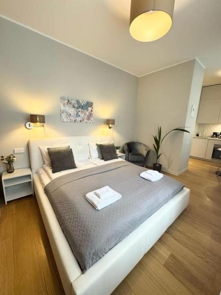 A la foto es mostra l'objecte Quiet Kalnina Studio Apartment situat a la ciutat de Riga.