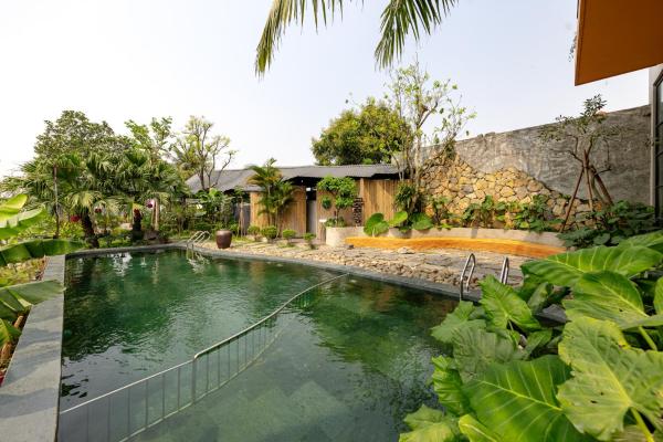 Na foto é possível ver o objeto Ninhbinhfriendlyhomestay localizado na cidade de Tiên Tân.