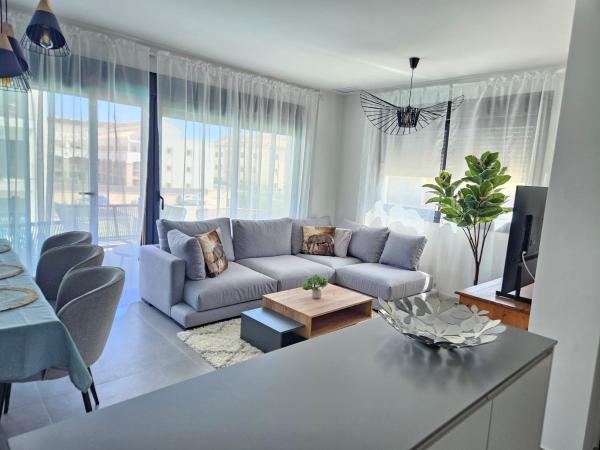 På billedet ses objektet Beautiful apartment Lotus, Jávea beliggende i byen Jávea.