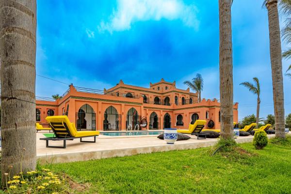 På billedet ses objektet Domaine Terra Cotta - Villa de luxe avec piscine sans vis-à-vis beliggende i byen Souk el Had.
