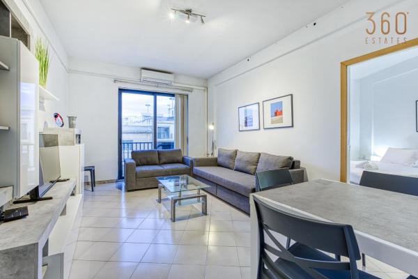 A la foto es mostra l'objecte Sliema 1BR Gem, Prime Location & Balcony Views by 360 Estates situat a la ciutat de Sliema.