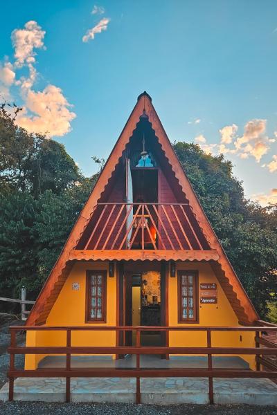 Nella foto è visibile l'oggetto Chalés Solar da Serra - Serra da Bocaina Lavras situato nella città di Lavras.