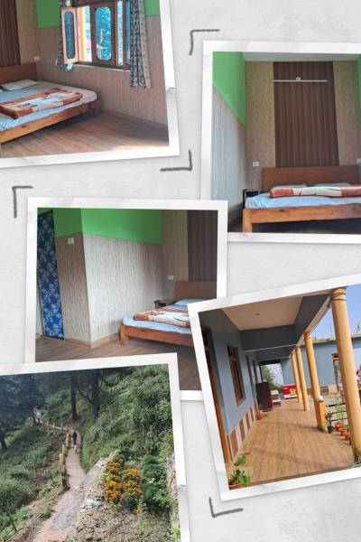 Na fotografii je vidět objekt Devbhoomi homestay nacházející se ve městě Askot.