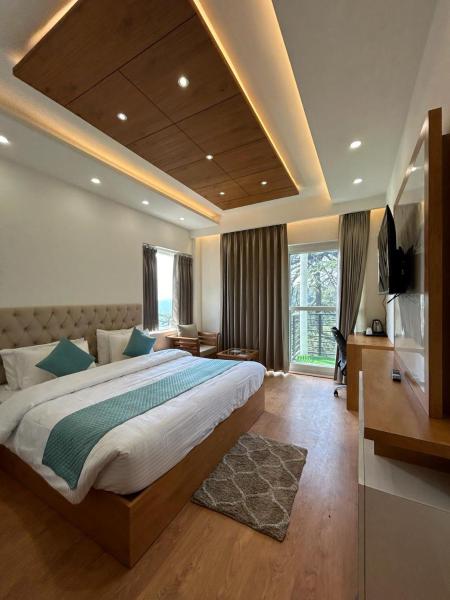 Na fotografii je vidět objekt Cocoon A Luxury BnB nacházející se ve městě Šimla.