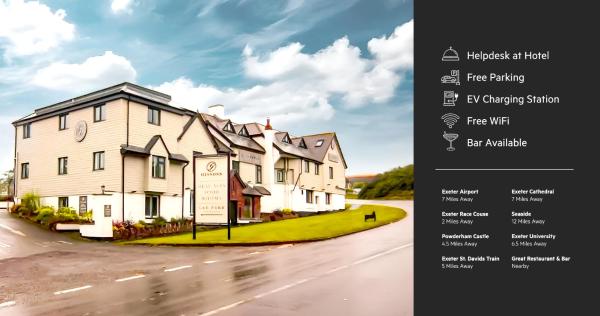 A la foto es mostra l'objecte The Gissons Hotel - Exeter Airport & M5 situat a la ciutat de Exeter.