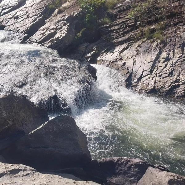 Kuvassa näkyy kohde Cachoeira do Galvão, joka sijaitsee kaupungissa João Fabrício.