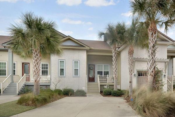 På billedet ses objektet Ocean Cottage 41 beliggende i byen Jekyll Island.