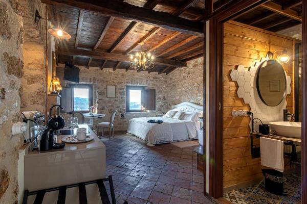 På billedet ses objektet Arpinum Divinum luxury loft beliggende i byen Arpino.