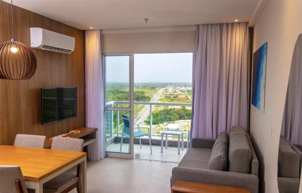 A la foto es mostra l'objecte Aqualand Resort situat a la ciutat de Salinópolis.