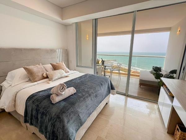 Apartsuite frente al mar en Cartagena Beach, Cartagena de Indias