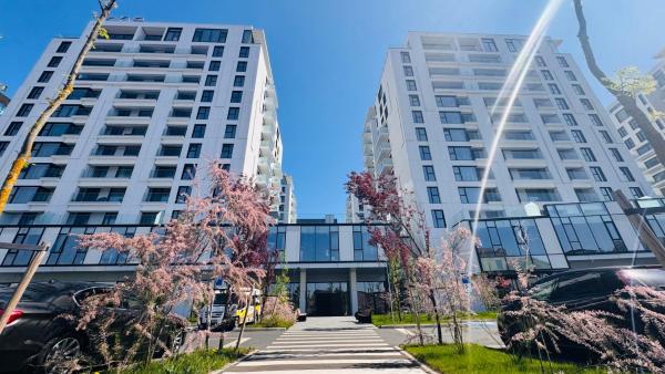Na foto é possível ver o objeto Exclusive 1BR Apartments in ONE Cotroceni localizado na cidade de Bucharest.