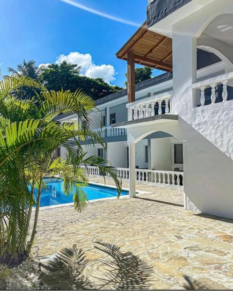 A la foto es mostra l'objecte Hotel Appartements Hummingbird CABARETE situat a la ciutat de Cabarete.