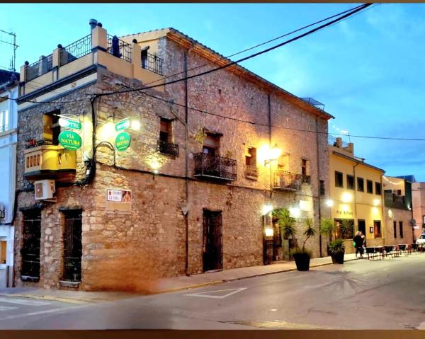 A la foto es mostra l'objecte Vía Natura Hotel Rural situat a la ciutat de Cabanes.