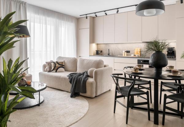 A la foto es mostra l'objecte Apartament Lamel situat a la ciutat de Łagów.