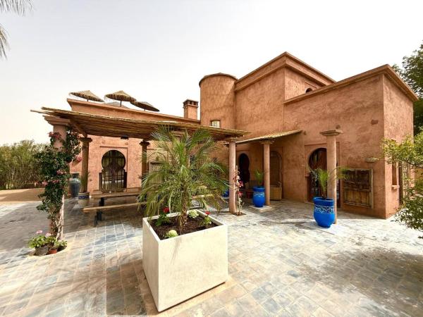 A la foto es mostra l'objecte Villa Mantasoa Marrakech situat a la ciutat de Châba.