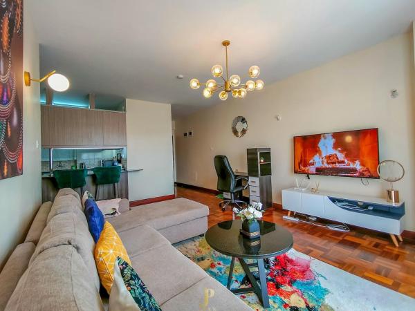 The photo shows the Elite 2 bedroom westlands located in the city of Westlands.