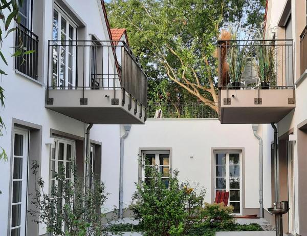 A la foto es mostra l'objecte Seeapartment Wustrau situat a la ciutat de Langen.