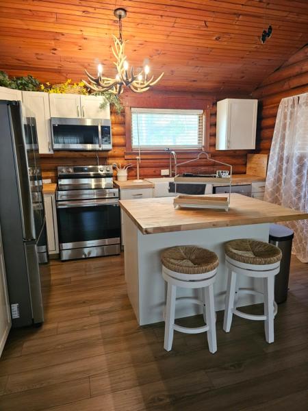 A la foto es mostra l'objecte 40 minutes to Gatlinburg, mountain hideaway situat a la ciutat de Jones Cove.